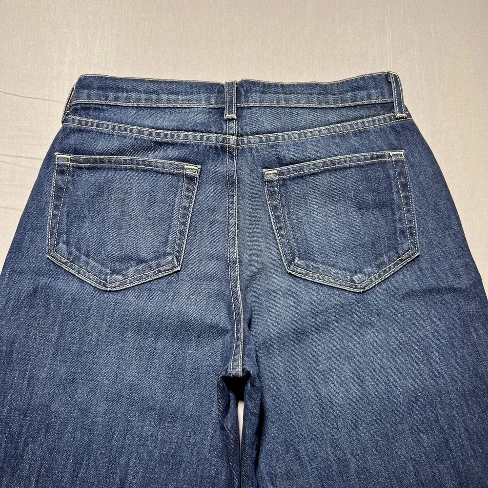 L'Agence Alicent Wide Leg Merrit Jeans Womens‎ 24 Blue High Rise Denim (28x32.5)